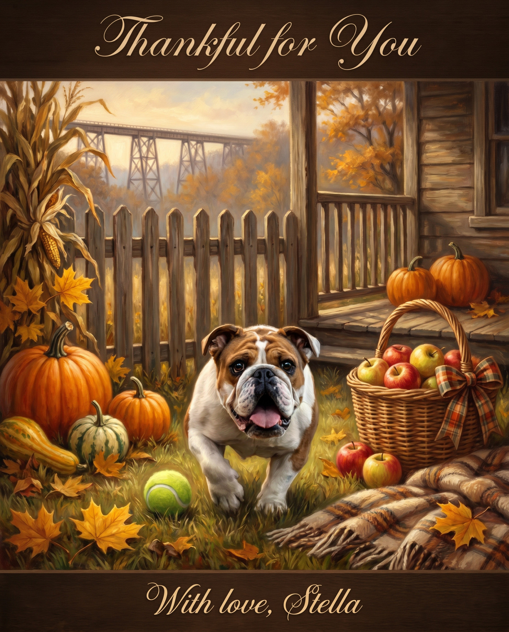 November — Harvest Table Pup